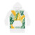 Tropical Leaf Harmony - Women's Hoodie Dress (AOP)