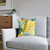 Tropical Leaf Harmony - Square Pillow