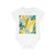 Tropical Leaf Harmony - Baby Organic Short Sleeve Bodysuit