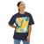 Tropical Leaf Harmony - Unisex Oversized Boxy Tee