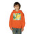 Tropical Leaf Harmony - Youth Heavy Blend Hooded Sweatshirt