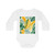 Tropical Leaf Harmony - Baby Long-Sleeve Organic Bodysuit