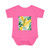 Tropical Leaf Harmony - Infant Baby Rib Bodysuit