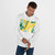 Tropical Leaf Harmony - King Hooded Sweatshirt