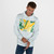 Tropical Leaf Harmony - King Hooded Sweatshirt