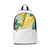 Tropical Leaf Harmony - Unisex Fabric Backpack
