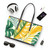 Tropical Leaf Harmony - PU Leather Shoulder Bag