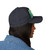 Tropical Leaf Harmony - Closed-Back Structured Cap (Embroidery)