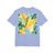 Tropical Leaf Harmony - Unisex Heavy Oversize Tee