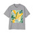 Tropical Leaf Harmony - Men's Heavy Oversized Tee