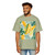 Tropical Leaf Harmony - Men's Heavy Oversized Tee