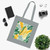 Tropical Leaf Harmony - Cotton Tote
