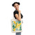 Tropical Leaf Harmony - Woven Tote Bag