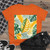 Tropical Leaf Harmony - Women's Midweight Cotton Tee