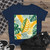 Tropical Leaf Harmony - Women's Midweight Cotton Tee