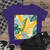 Tropical Leaf Harmony - Women's Midweight Cotton Tee