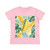 Tropical Leaf Harmony - Women's Midweight Cotton Tee