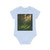 Whispering Pine Grove - Baby Organic Short Sleeve Bodysuit