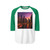 Dubai Marina Dreamscape - Unisex Three-Quarter Sleeve Raglan Shirt