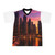 Dubai Marina Dreamscape - Unisex Football Jersey (AOP)