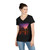 Dubai Marina Dreamscape - Ladies' V-Neck T-Shirt