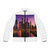 Dubai Marina Dreamscape - Men's Puffer Jacket (AOP)