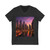 Dubai Marina Dreamscape - Unisex Jersey Short Sleeve V-Neck Tee