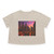 Dubai Marina Dreamscape - Women's Flowy Cropped Tee