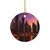 Dubai Marina Dreamscape - Decorative Ceramic Ornaments, Double-Sided (1pc, 3pcs, 5pcs, 10pcs)
