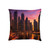 Dubai Marina Dreamscape - Square Pillow