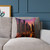 Dubai Marina Dreamscape - Square Poly Canvas Pillow