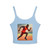 Victory in Motion - Women's Spaghetti Strap Tank Top