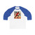 Victory in Motion - Unisex 3\4 Sleeve Baseball Tee