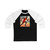 Victory in Motion - Unisex 3\4 Sleeve Baseball Tee