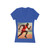 Victory in Motion - Women's Jersey Short Sleeve Deep V-Neck Tee
