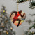 Victory in Motion - Decorative Ceramic Ornaments, Double-Sided (1pc, 3pcs, 5pcs, 10pcs)