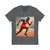 Victory in Motion - Unisex Jersey Short Sleeve V-Neck Tee