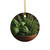 Savory Herb Garden - Decorative Ceramic Ornaments, Double-Sided (1pc, 3pcs, 5pcs, 10pcs)