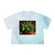 Savory Herb Garden - Women's Tie-Dye Crop Tee