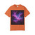 Luminous Cosmic Veil - Unisex Garment-Dyed T-shirt