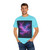 Luminous Cosmic Veil - Unisex Garment-Dyed T-shirt
