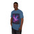 Luminous Cosmic Veil - Unisex Sueded T-Shirt