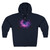 Luminous Cosmic Veil - Unisex Zip Hoodie