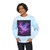 Luminous Cosmic Veil - Unisex Tie-Dye Sweatshirt