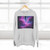 Luminous Cosmic Veil - Three-Panel Fleece Hoodie