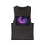 Luminous Cosmic Veil - Unisex Stonewash Tank Top