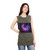 Luminous Cosmic Veil - Unisex Stonewash Tank Top