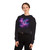 Luminous Cosmic Veil - Women’s Cropped Hooded Sweatshirt
