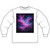 Luminous Cosmic Veil - Unisex Long Sleeve T-Shirt