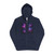 Luminous Cosmic Veil - Unisex Fleece Zip Up Hoodie
